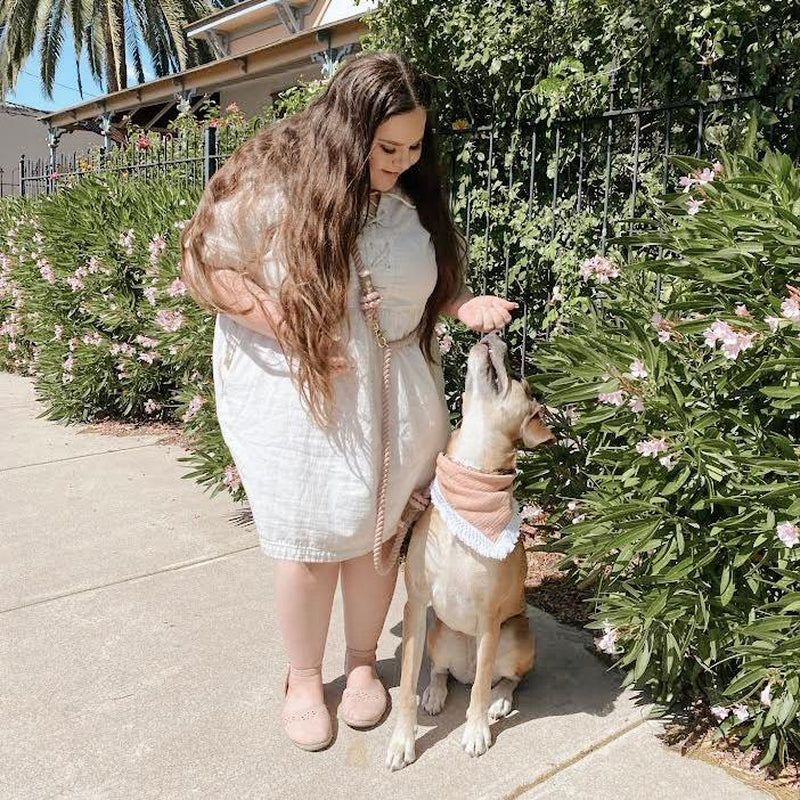 Hands Free Cotton Rope Leash