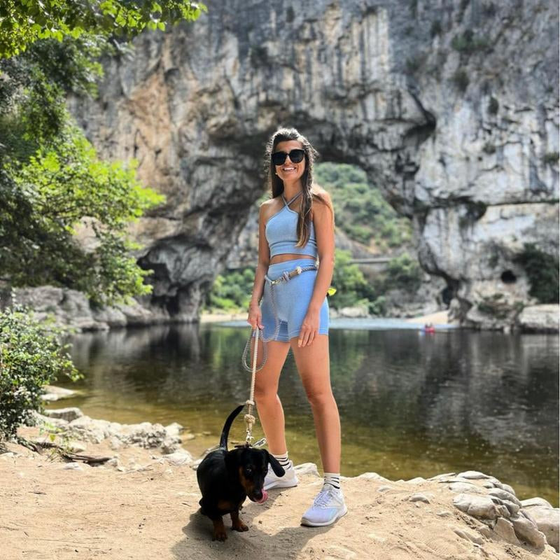Hands Free Cotton Rope Leash