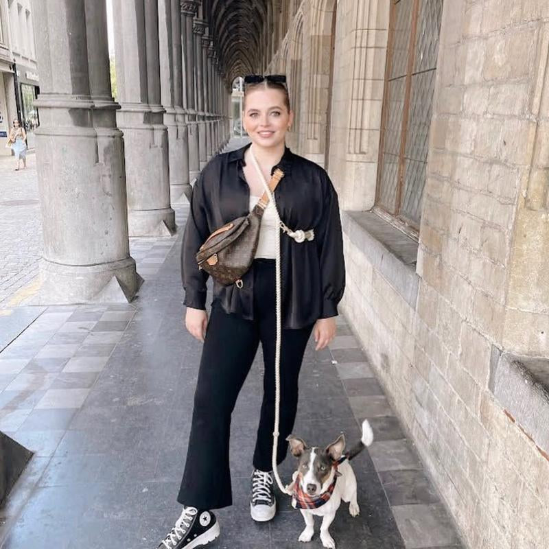 Hands Free Cotton Rope Leash
